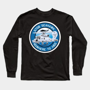 RSAF RSN Sikorsky S-70B Naval Helicopter Long Sleeve T-Shirt